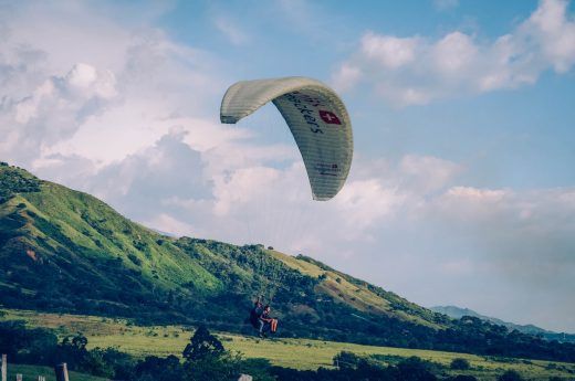 Paragliding in Santa Helena, Colombia